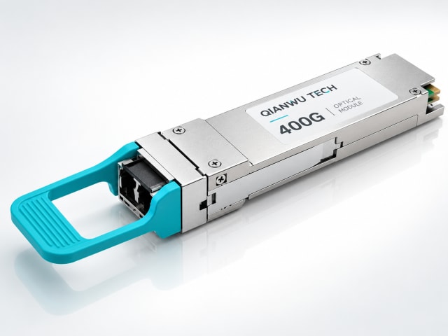 400G optical module family — illustrative concept rendering, not authenticated OEM sample
