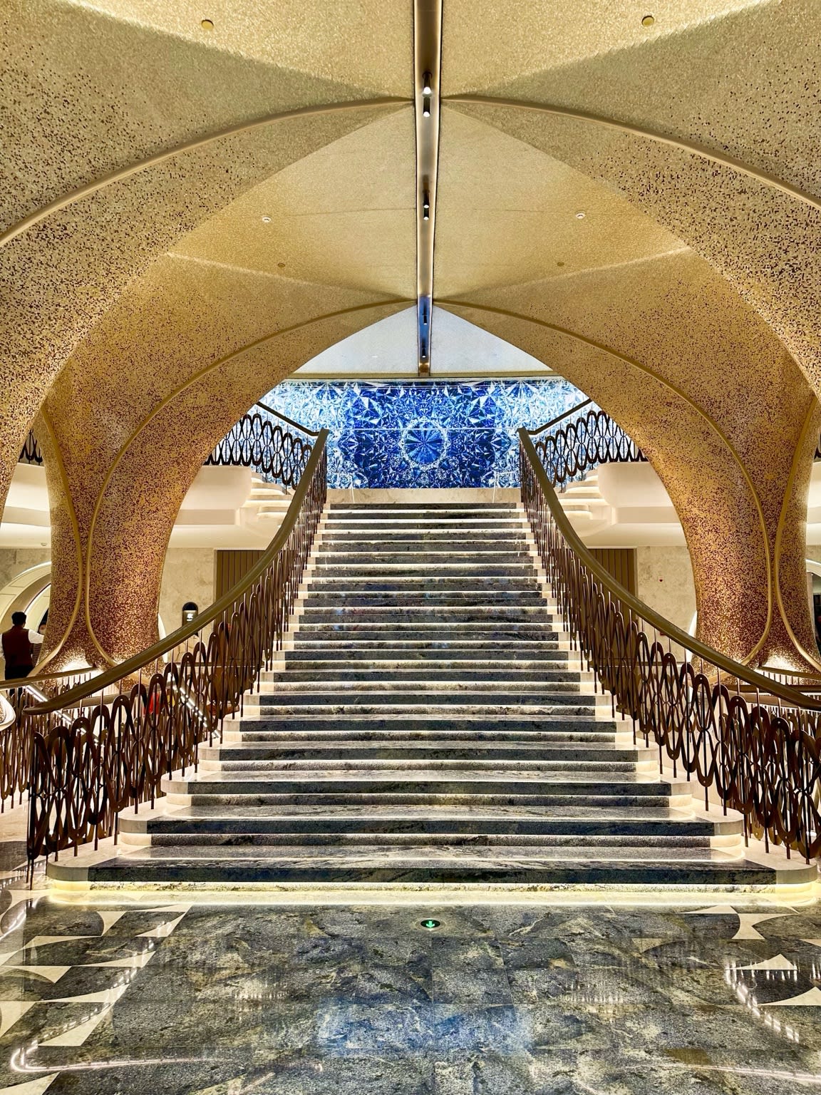 Harbin Dong Fang Yue hospitality complex grand stair and feature installation