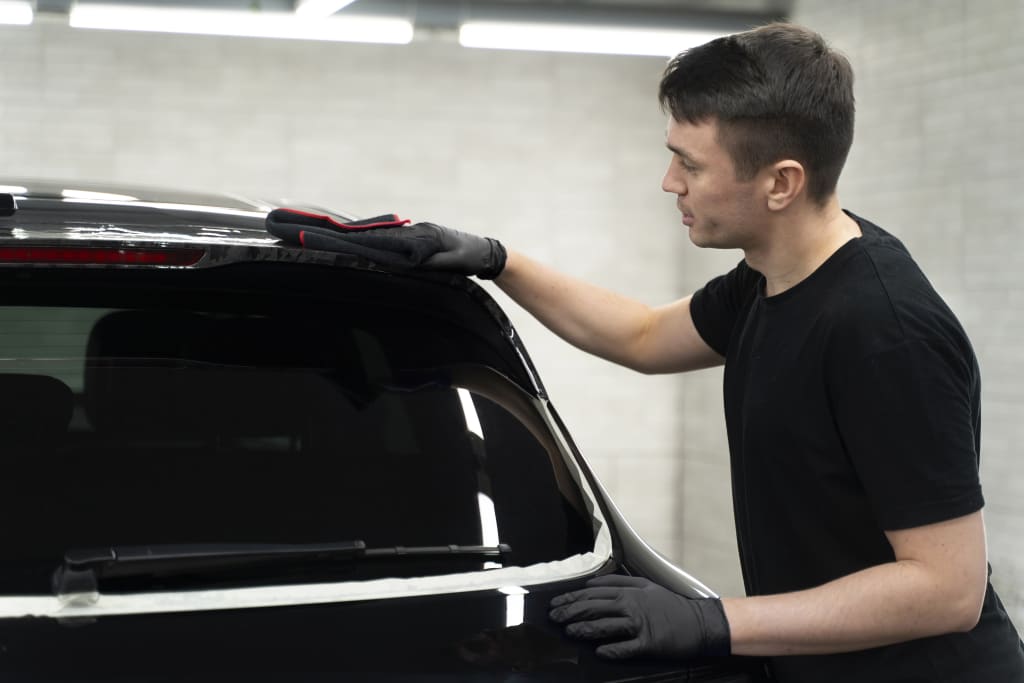 auto glass repair process