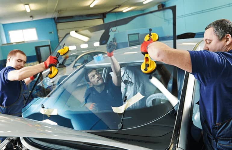 Our technician are replacing windshield only for $99