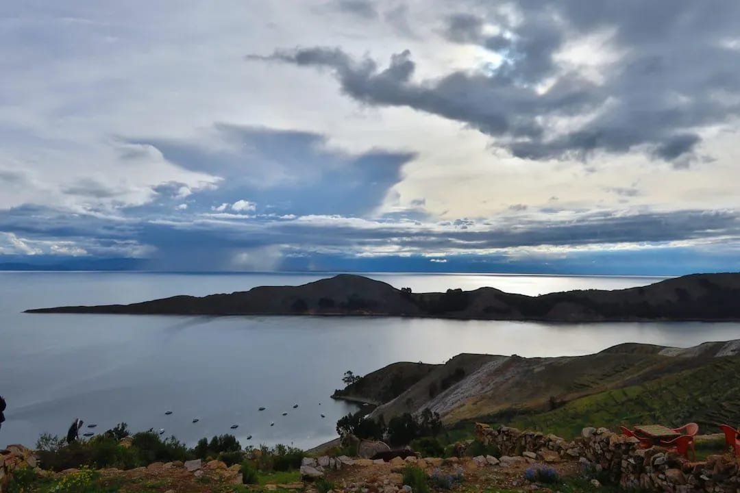 Lake Titicaca of Peru
