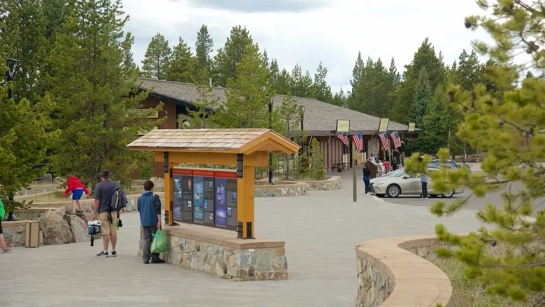 Canyon Village of Yellowstone National park
