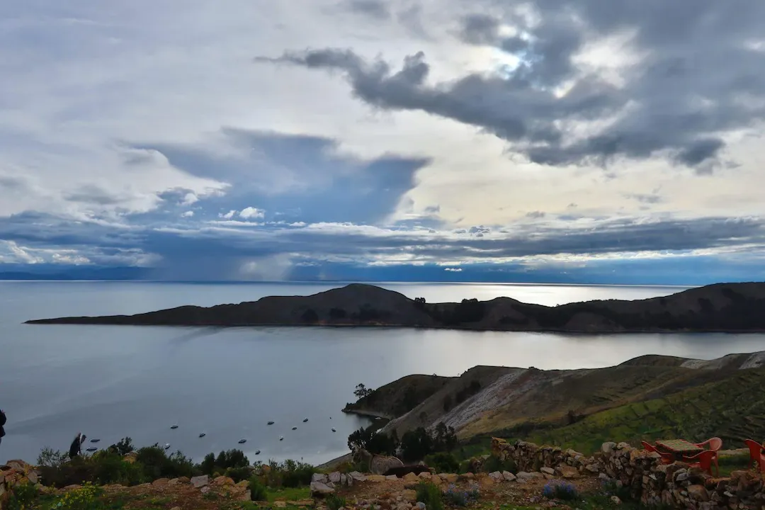 Lake Titicaca of Peru
