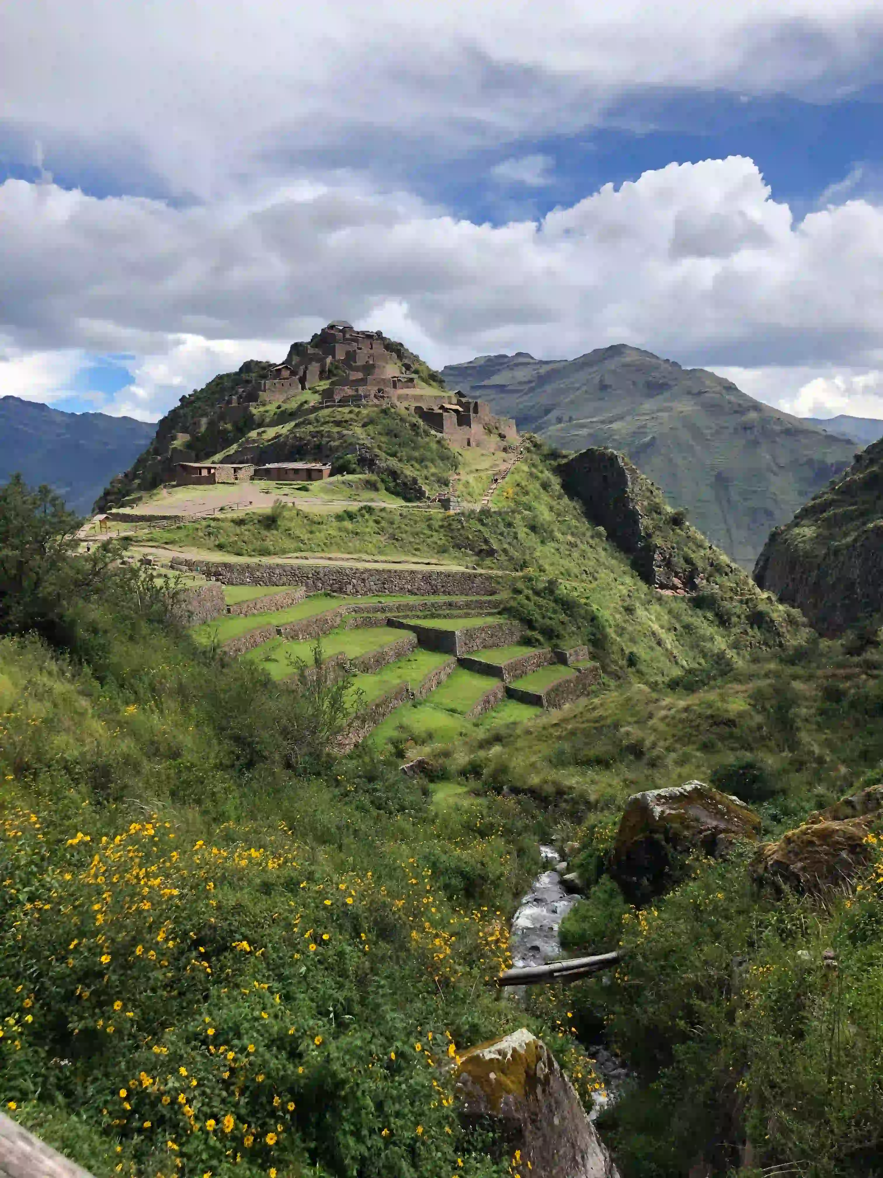 Ancient ruins of the Sacred Valley, Peru