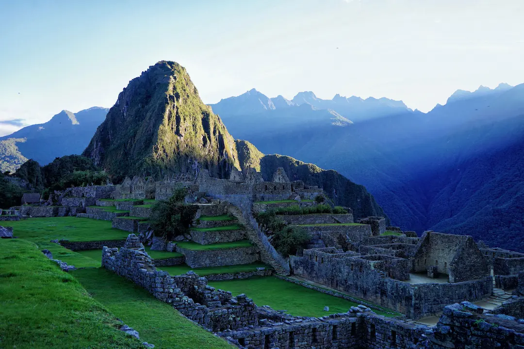 Sunrise over Machu Picchu is a beauty to behold