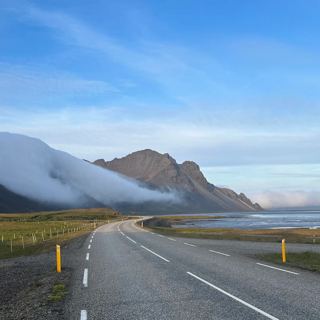 Lots of bikers do complete Ring Road loop of Iceland