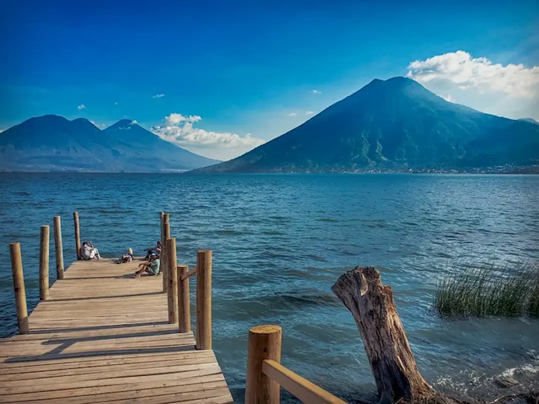 Lake Atitlán panoramic view