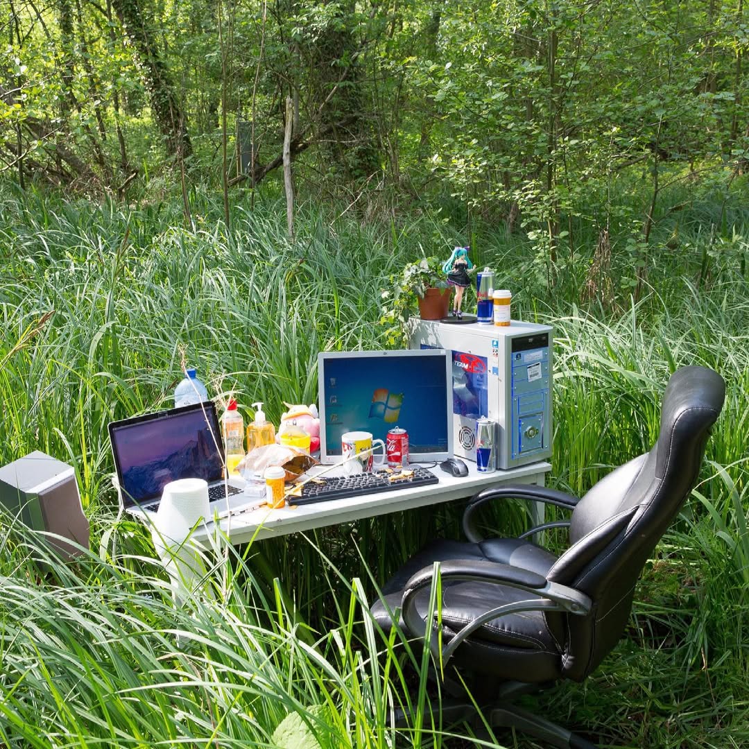 Meditation Battlestation - Installation view