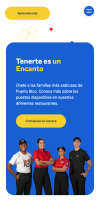 Encanto Restaurants website screenshot