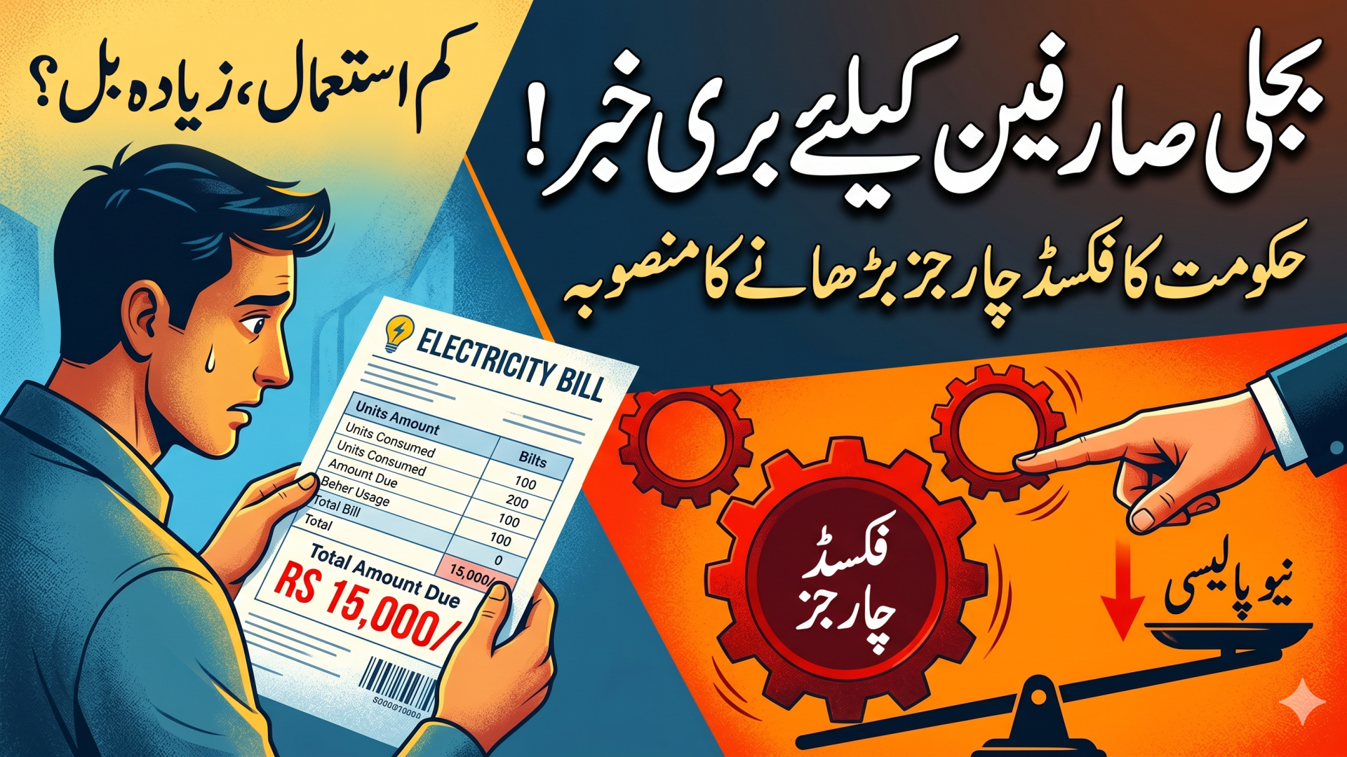 کم بجلی، زیادہ بل؟ بجلی ٹیرف میں تبدیلی کے حکومتی منصوبے کا تفصیلی جائزہ
