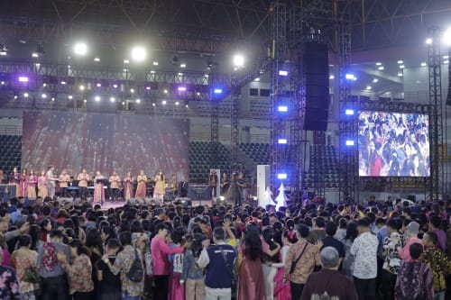Ibadah Natal bersama seluruh jemaat