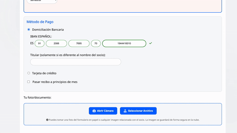 Validación Real Time