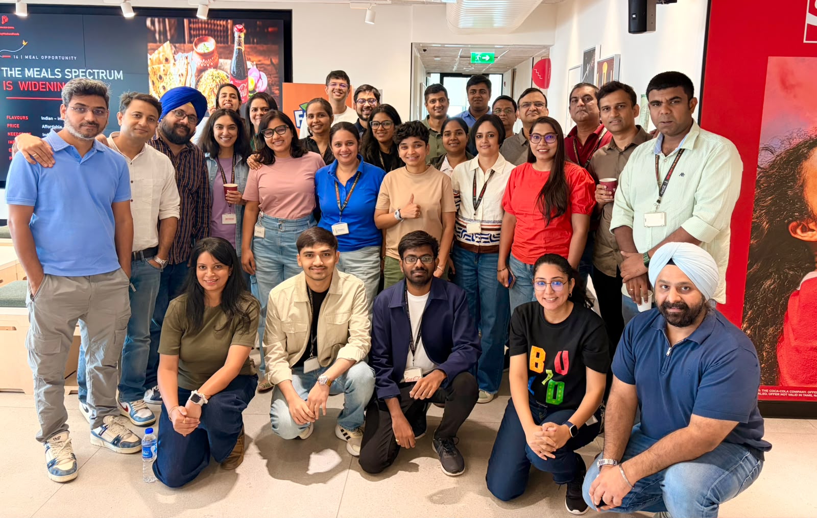 Futurelab Studios AI Essentials and Workflow Accelerator with the Coca-Cola team in Gurgaon