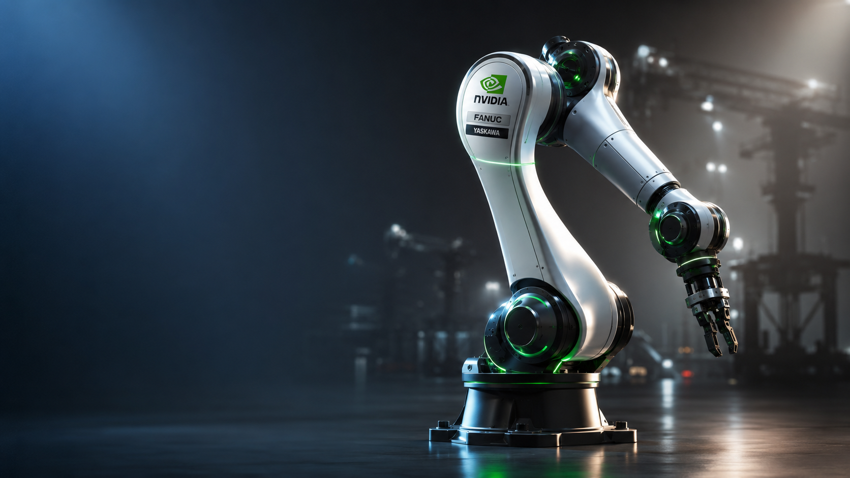 Nvidia partners with Japan's Fanuc and Yaskawa to build industrial robots