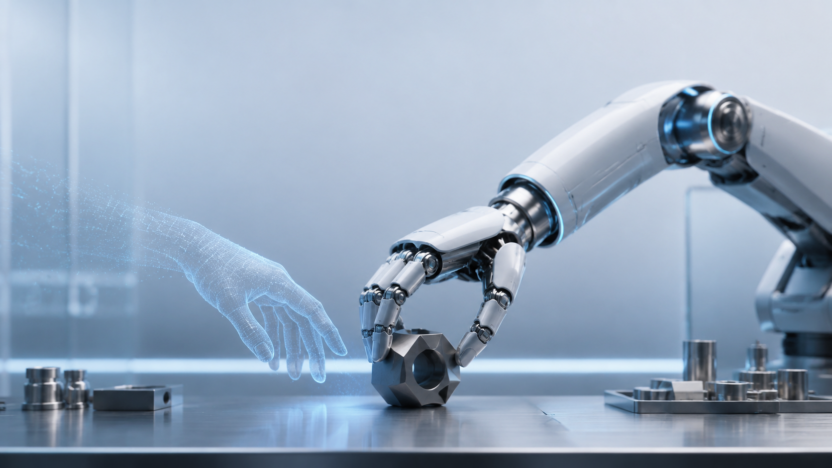 A robot learning a new task from a single demonstration