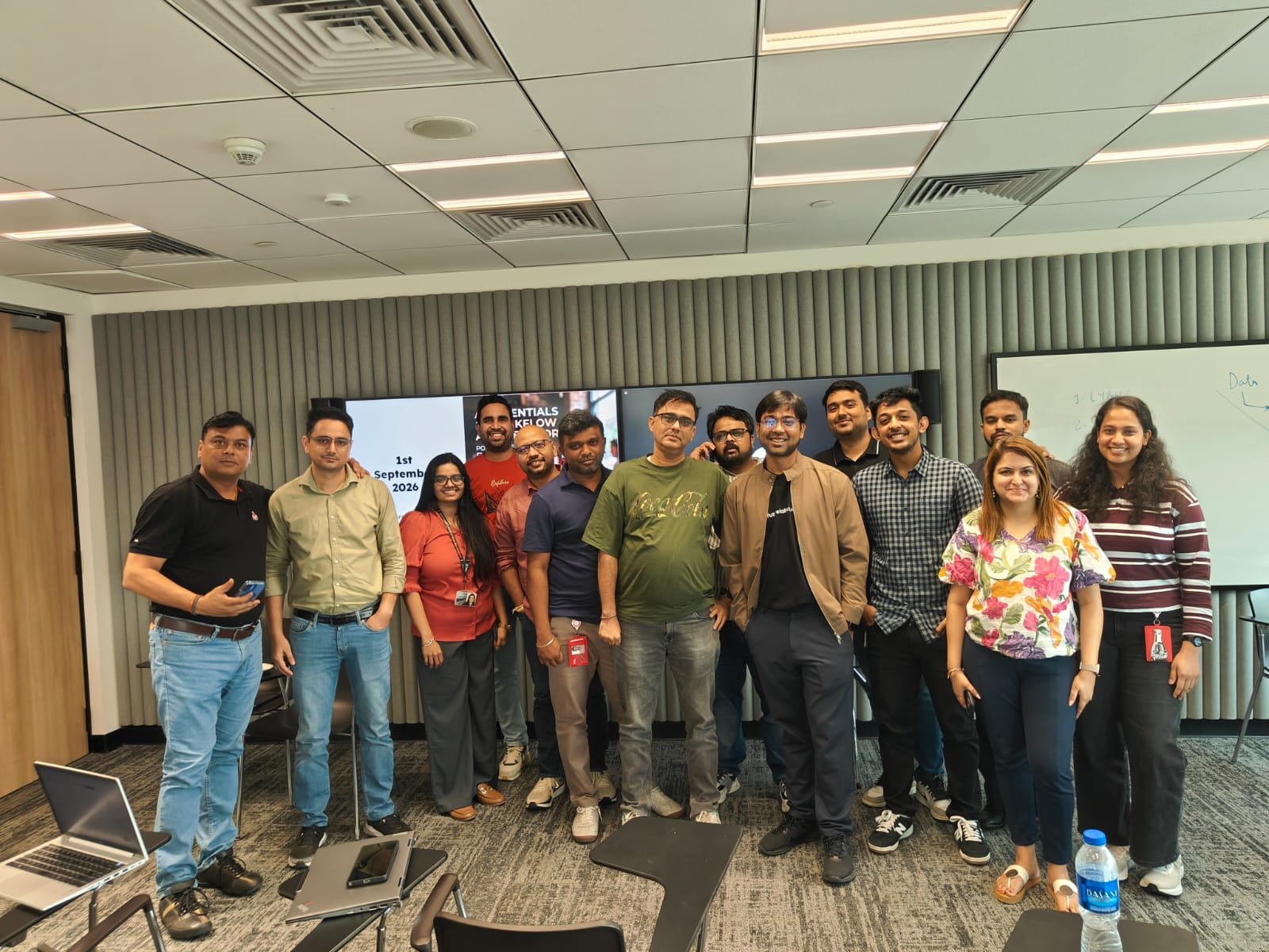 Futurelab facilitating an AI workshop with Coca-Cola India's Customer Development team