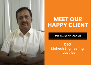Mr. G.Jeyaprakash CEO, Mahesh