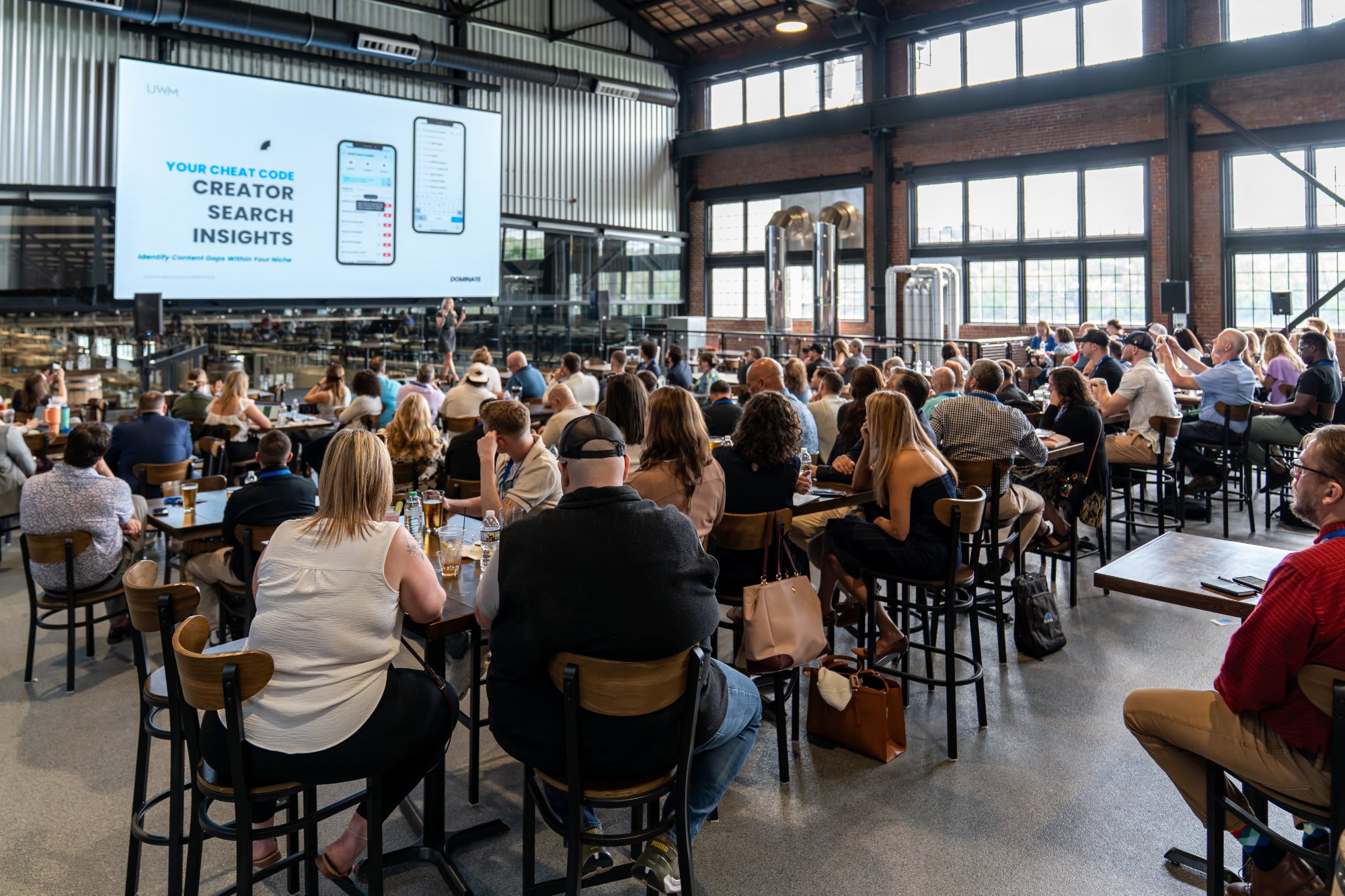 DOMINATE 2025 - Packed venue with attendees