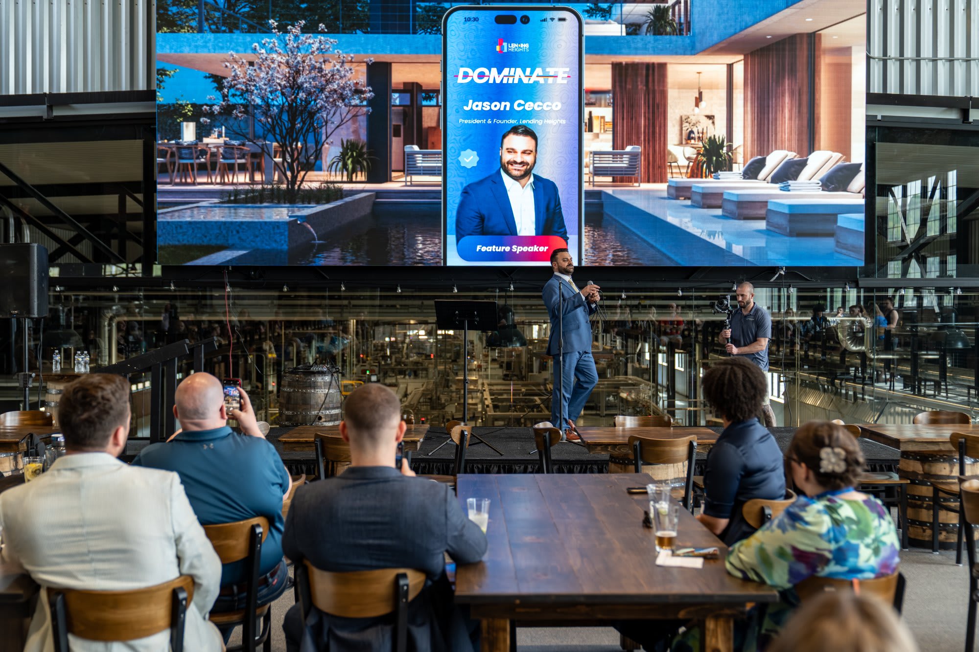 DOMINATE 2025 - Jason Cecco on stage