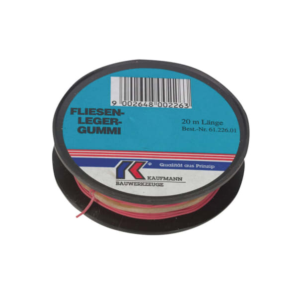 Plattenleger- Gummischnur Ø mm: 0.7, Länge ca. m: 20-thumbnail