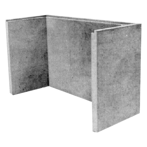 Schutzraumlichtschacht LW  80 x 70 bew. bis 1 bar (atü) H 130cm W6.5-thumbnail