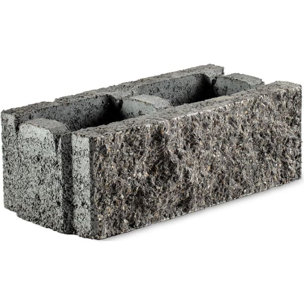 Spalt-Normalstein einseitig grau-thumbnail