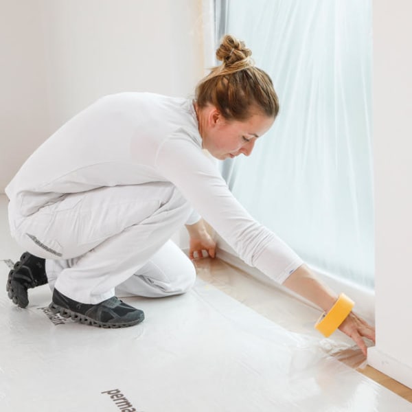 Permafix 054 Abdeckfolie mit Kreppband-thumbnail