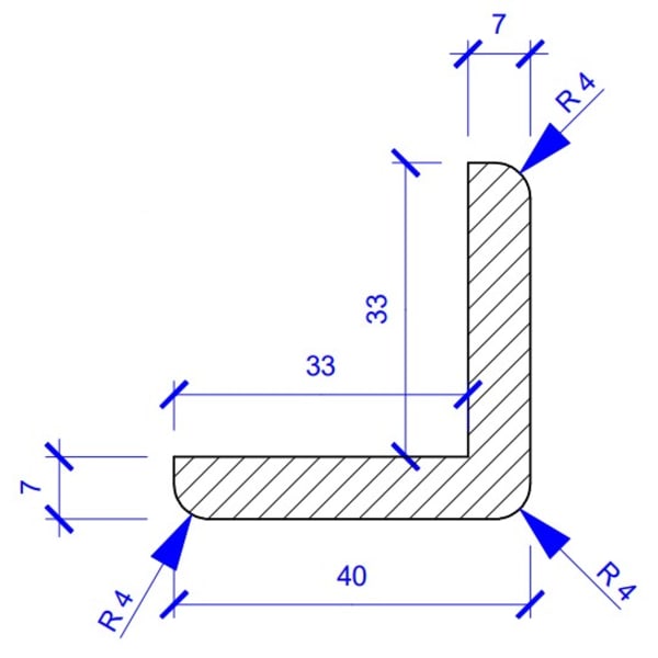 Eckschutzleiste Profil 11 Fichte 40 x 40 mm 2.48 m-thumbnail