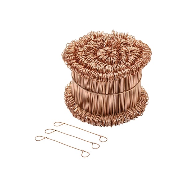 RAPIDO Drahtbinder geschweisst Stahl verkupfert 20 cm à 1'000 Stk.-thumbnail