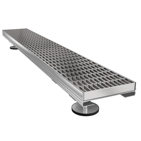 Aquadrain Flex-GE Grundeinheit 100/1000 mm Edelst.-thumbnail