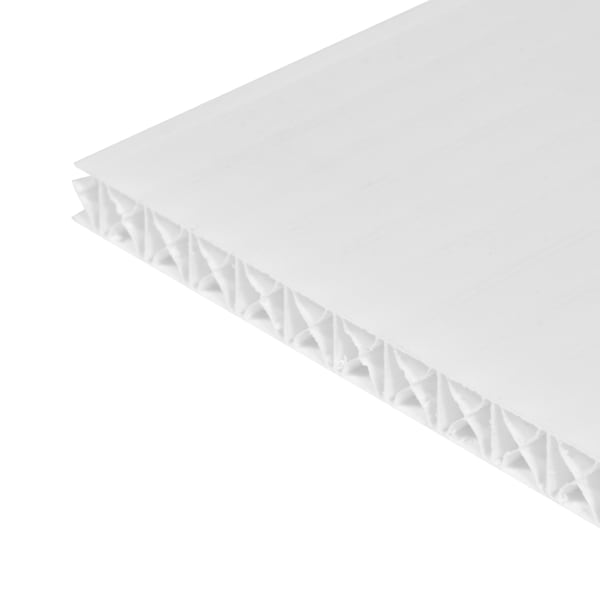 TEGUFRONT-X PP Bauwandplatte 10 mm 2.40 x 2.10 m weiss 1800g / m²-thumbnail