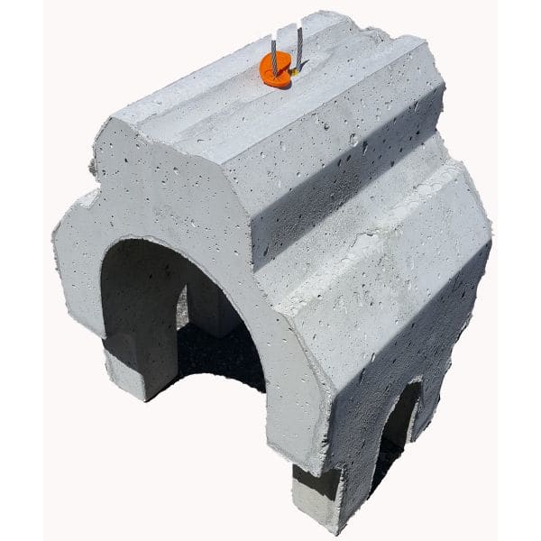 Munot-Historischer-Kaminhut Modell H (2/3), B 45 x L 40 cm -thumbnail