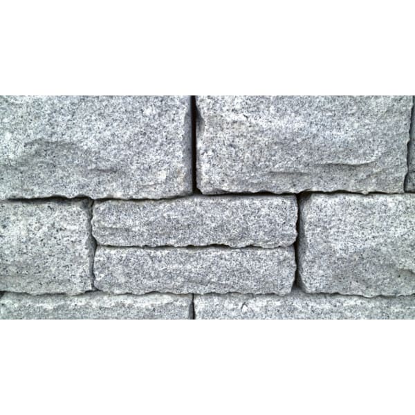 Rebmauerwerk White Pearl 3 Schichthöhen 7.5 cm 15 cm 22.5 cm-thumbnail