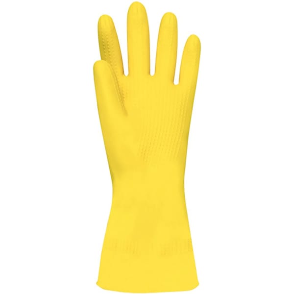 Naturlatex-Handschuhe gelb, mittelschwer Grösse XL 10-1/2-thumbnail