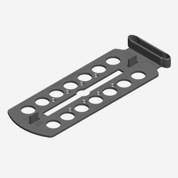 Femox Wanddistanzhalter mit 10 mm Puffer zusätzliche Höhe 2 mm-thumbnail