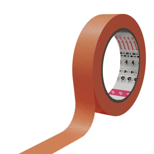 Permafix 770 Washi Langzeitabdeckbander 50 mm Orange 50 m-thumbnail