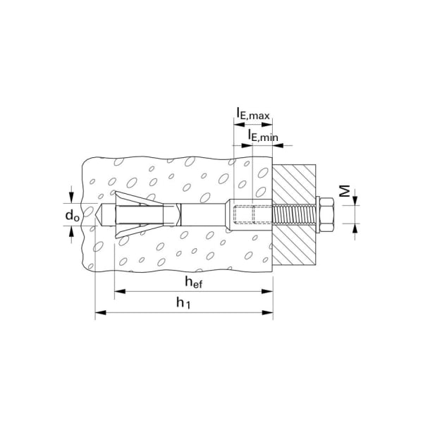 Fischer Innengewindeanker Stahl verzinkt FPX M8 I-thumbnail
