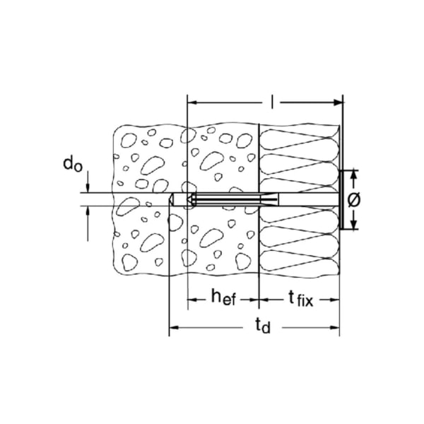 Fischer Dämmstoffhalter Metall DHM 160 Länge 210 mm-thumbnail