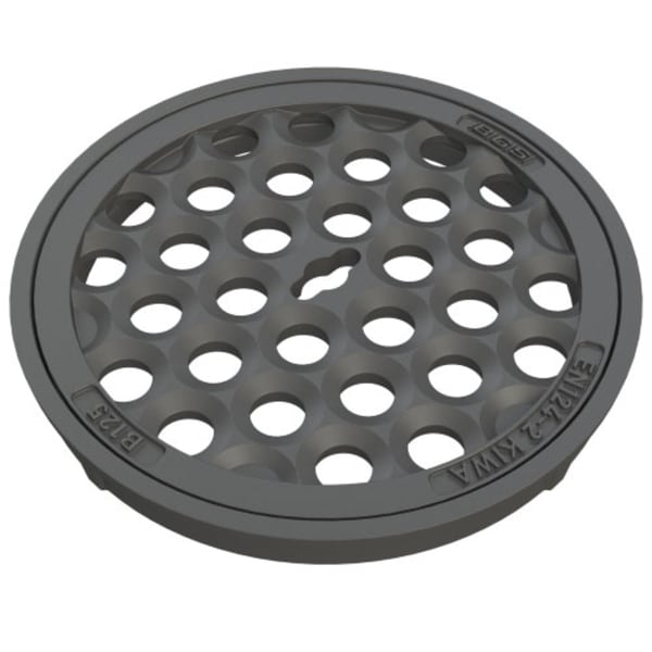 BGS Guss-Strassenrost gelocht Nr. 625-25 Schlüsselloch B125-thumbnail