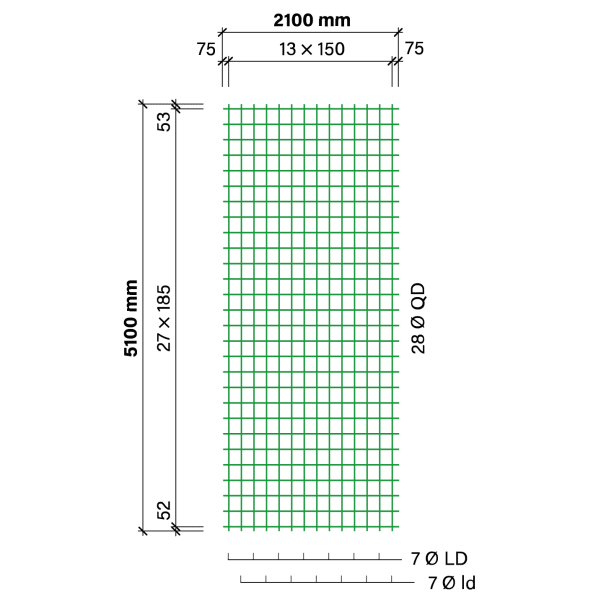 ruwa wama 500 Matte HX 424.51 B500B 5.1 x 2.1 m-thumbnail