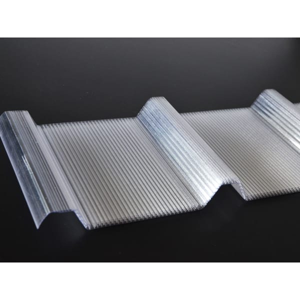 THERMOGRECA G5 250/40/10 kristall Polycarbonat Trapezplatte L 13 m B 1000 mm-thumbnail