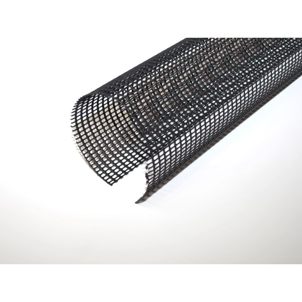 Laubstop Typ "Poly-Net" Lochung 8 x 5 mm schwarz L 3000 mm B 450 mm-thumbnail