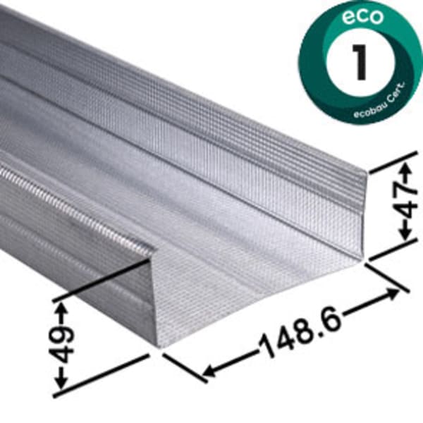 Rigips RigiPROFIL C-Wandprofil RP-CW 150 mm L:3,0 m-thumbnail