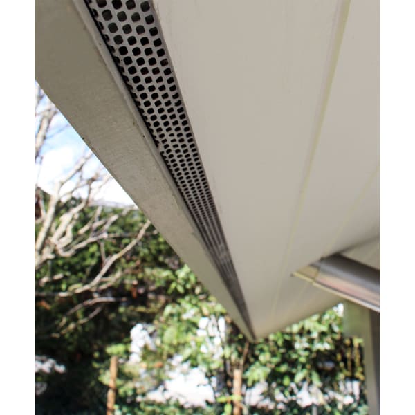 Albert cleverrolle Alu-Lüftungsstreifen 80 mm weiss/braun Kartoninhalt 60 m-thumbnail