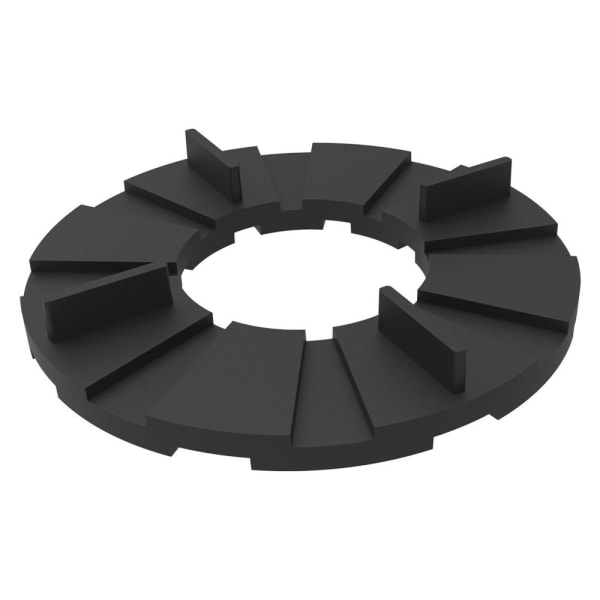 Lagerring rund für Fugen 3 mm mit Abstandhalter Gummi D 13 cm H 1.9 cm h 1 1 cm-thumbnail