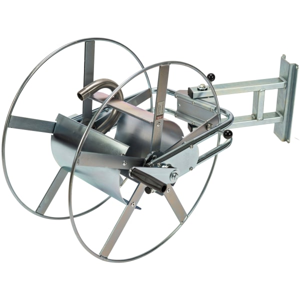 ALBA-STATUS III Wandschlauchhalter komplett aus Stahl galvanisch verzinkt-thumbnail