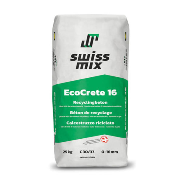 Sakret EcoCrete 16 SwissMix Recyclingbeton 25 kg-thumbnail