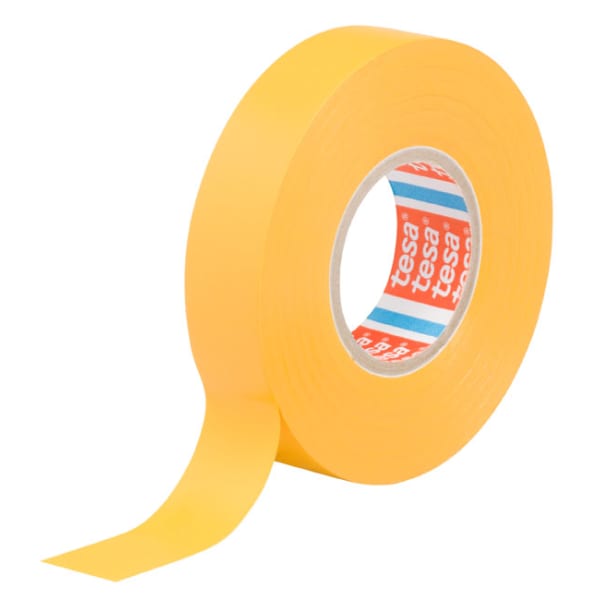 TESA Isolierband Tesaflex 4163 19 mm 33 m gelb-thumbnail
