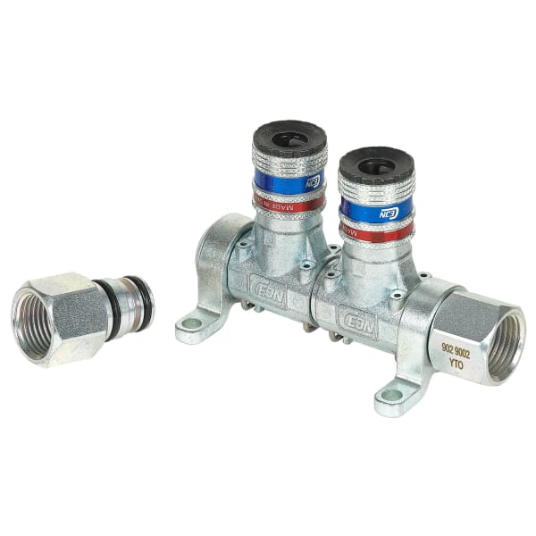 CEJN Multi Link Luftabgang 2 Sicherheitskupplungen eSafe Serie 300-thumbnail