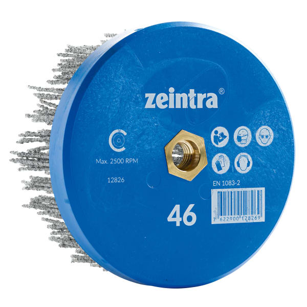 Tellerbürste mit Schleifkorn-thumbnail